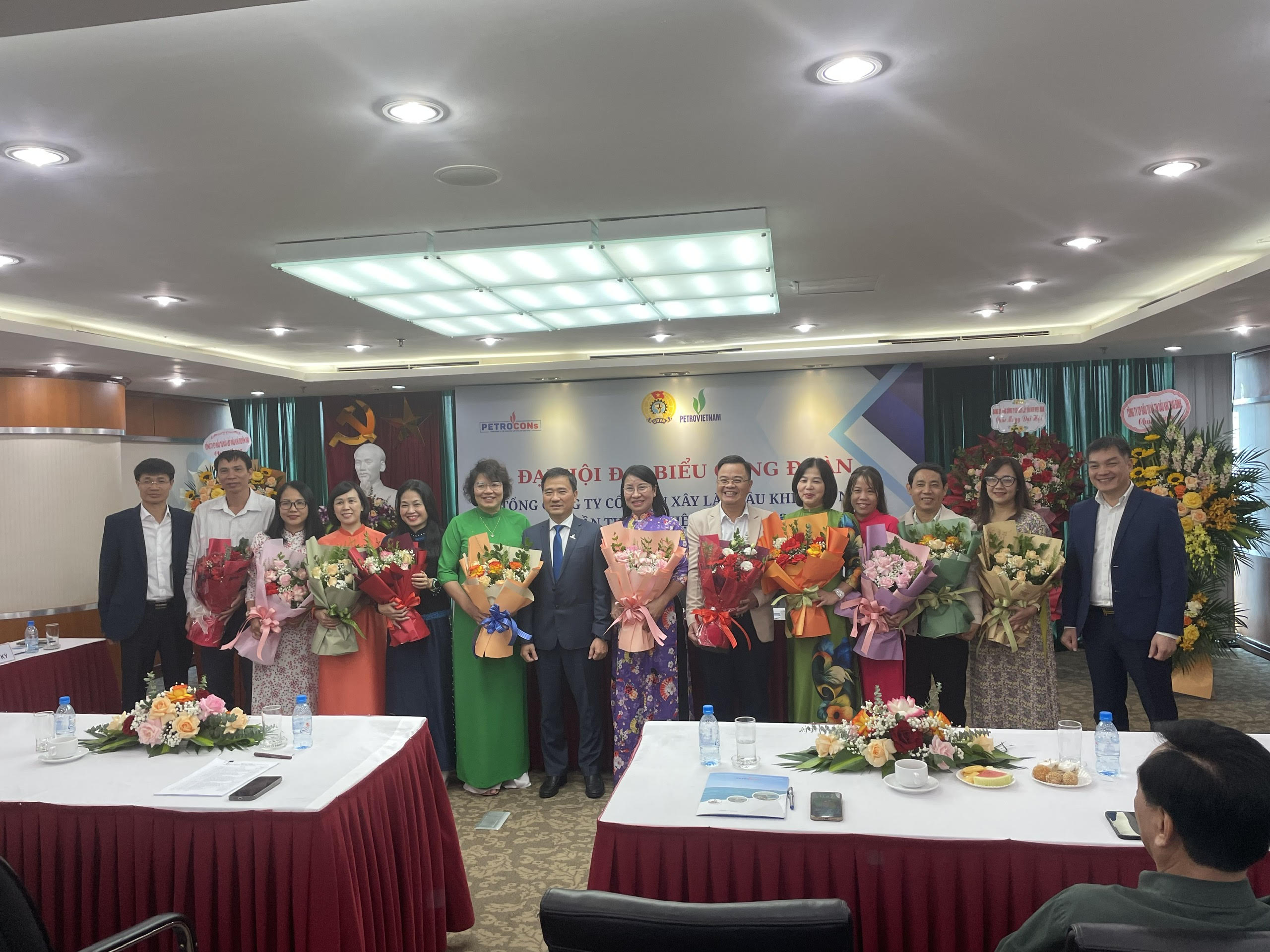 Công đoàn Tổng công ty Cổ phần Xây lắp Dầu khí Việt Nam (PetroCons) tổ chức Đại hội đại biểu Công đoàn Tổng công ty lần thứ V, nhiệm kỳ 2025-2030.